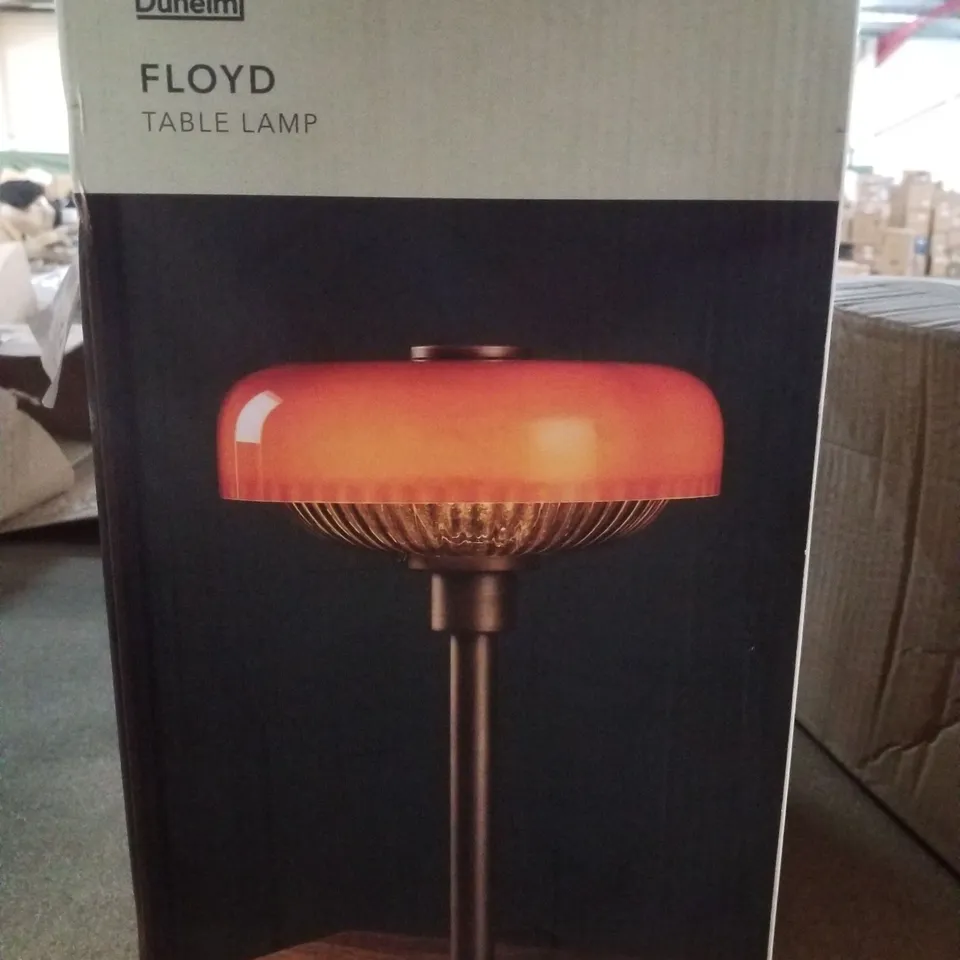 BOXED DUNELM FLOYD TABLE LAMP