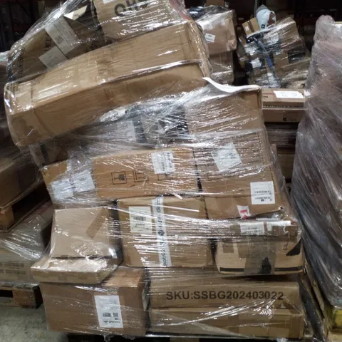 PALLET CONTAINING ASSORTED PRODUCTS INCLUDING WEIGHTED BLANKET, 3D PRINTER & FURNITURE PARTS