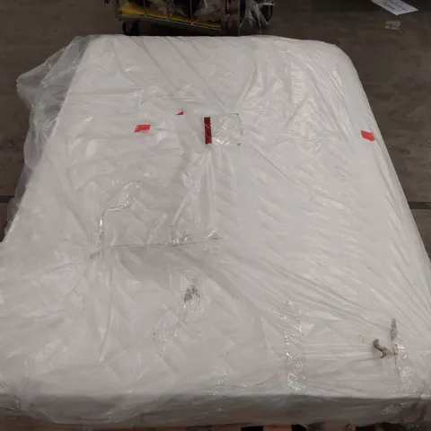 QUALITY BAGGED 4'6" DOUBLE SERENITY HYBRID COIL AND MEMORY FOAM MATTRESS