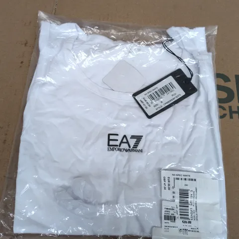 EA7 EMPORIO ARMANI T-SHIRT – WHITE - SIZE M