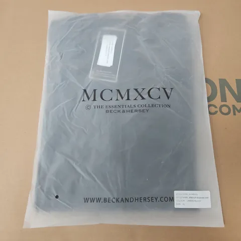 BAGGED BECK AND HERSEY ARMOUR WINDBREAKER JACKET IN OMBRE/BLACK - XL