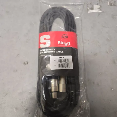 STAGG HIGH QUALITY MICROPHONE CABLE 
