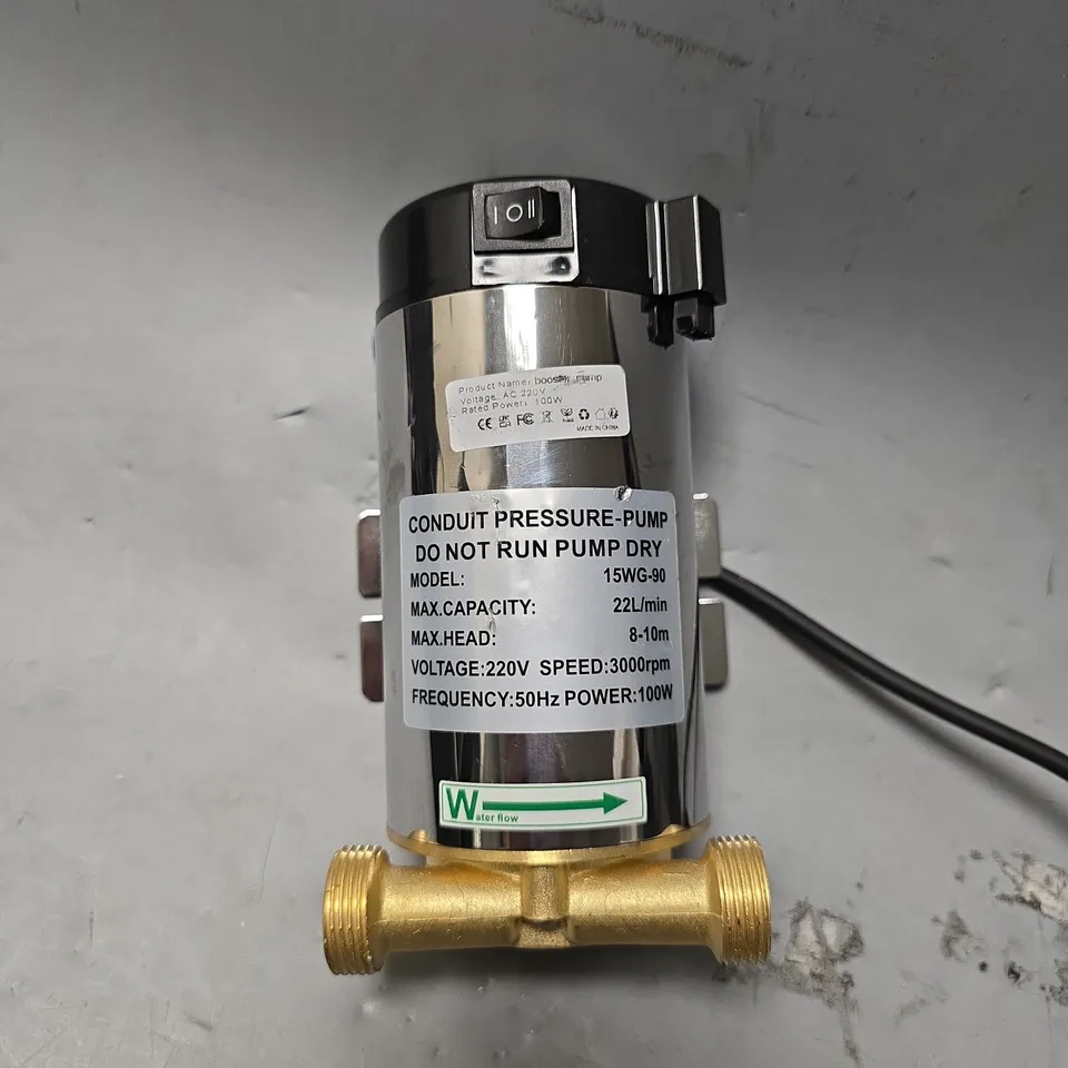 CONDUIT PRESSURE PUMP 15WG-90