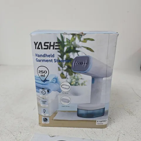 YASHE HANDHELD GARMENT STEAMER – E10PRO, 1600W