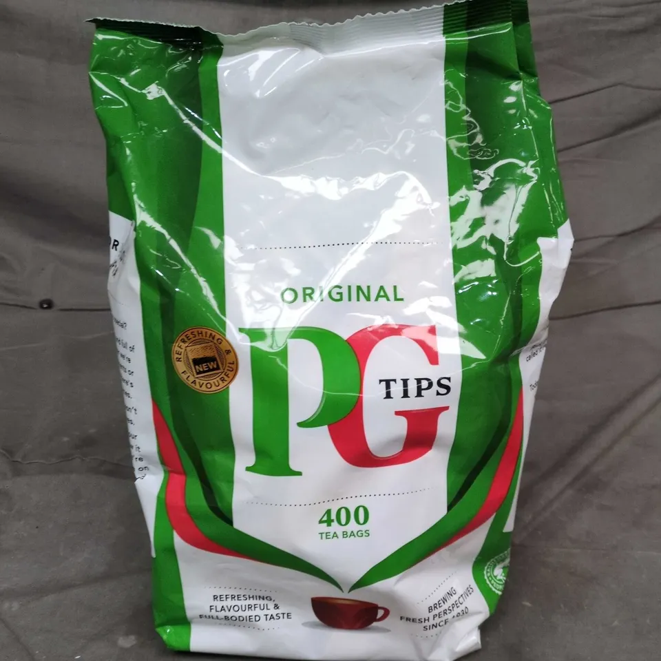 PG TIPS ORIGINAL TEA BAGS – 400 (BULK PACK)
