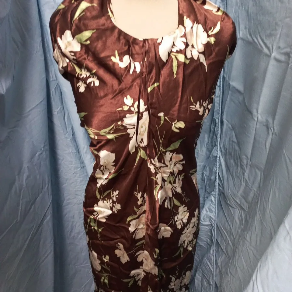 NOBODYS CHILD LEONIE FLORAL BRIDESMAIDS SLOANE MIDAXI DRESS – UK 10