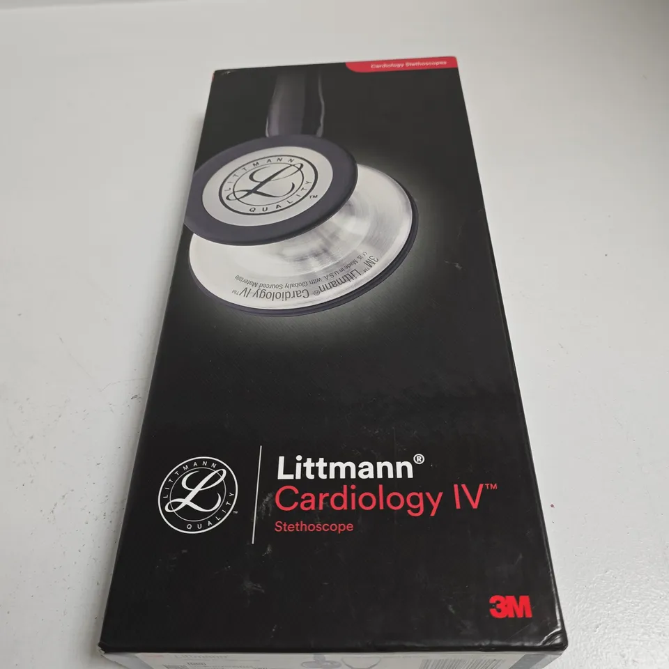 LITTMANN CARDIOLOGY IV STETHOSCOPE – BLUE TUBING (3M)