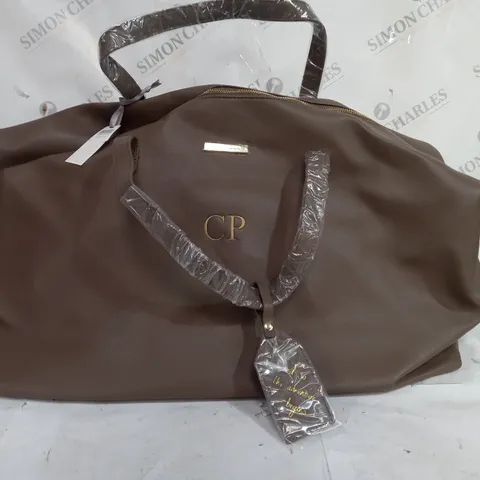 KATIE LOXTON CP BROWN DUFFLE BAG