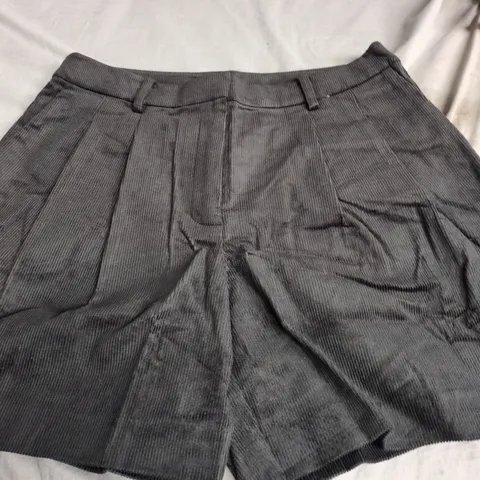 NOBODY'S CHILD LADIES CORDUROY SHORTS – BLACK SIZE 14