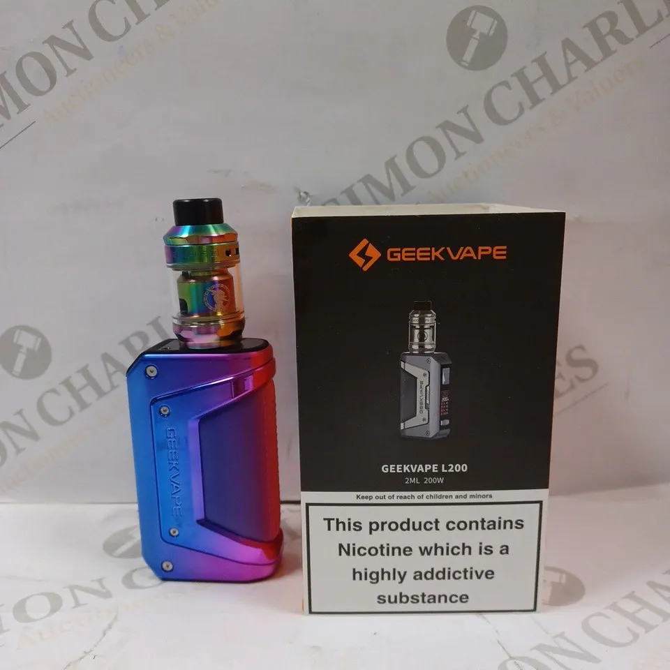 BOXED GEEK VAPE L200 AEGIS LEGEND 2 200W - RAINBOW PURPLE
