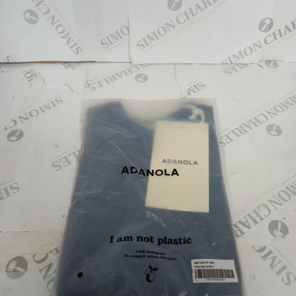 BAGGED ADANOLA SHORT SLEEVE TOP SIZE S