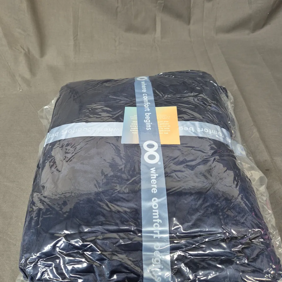 SEALED OODIE ADULT OVERSIZED HOODED BLANKET -  NAVY 