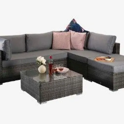 BRAND NEW BOXED SAVANNAH CORNER SOFA IN GREY