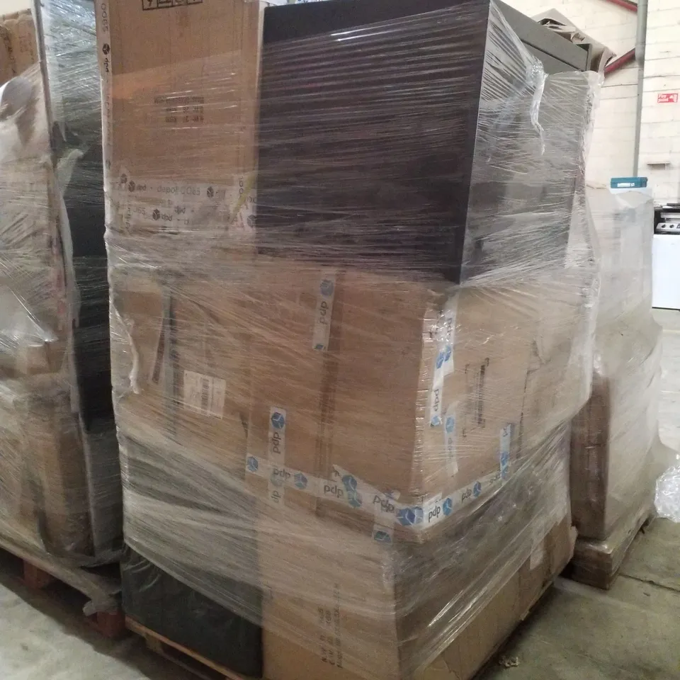 PALLET CONTAINING ASSORTED NETWORK CABINETS