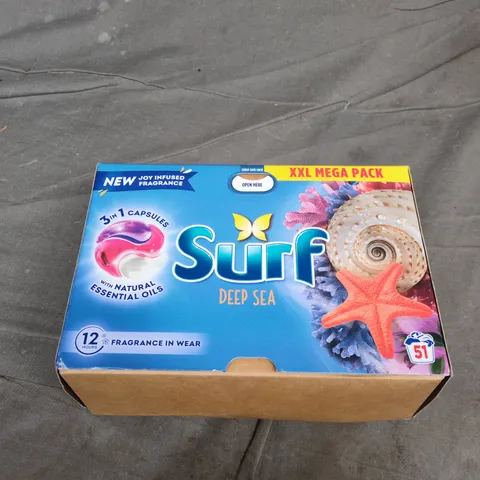 SURF DEEP SEA 3-IN-1 LAUNDRY CAPSULES – XXL MEGA PACK