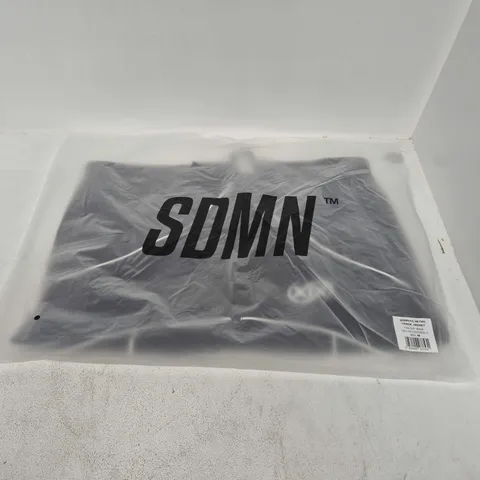 BAGGED SDMN FC RETRO TRACK JACKET IN BLACK - MEDIUM