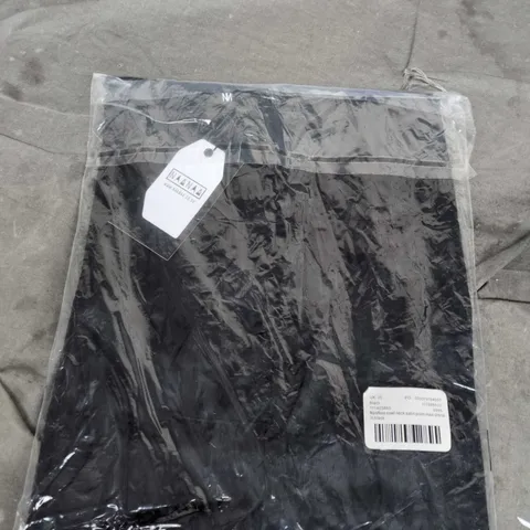 NAANAA COWL NECK SATIN PROM MAXI DRESS – UK 10 – BLACK