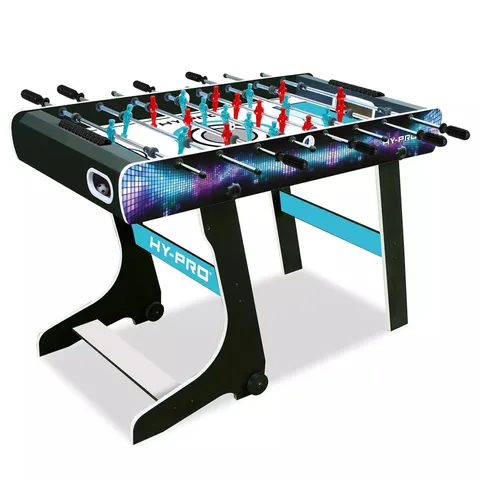 BOXED HY-PRO 4FT GALAXY FOLDING FOOTBALL TABLE (1 BOX)