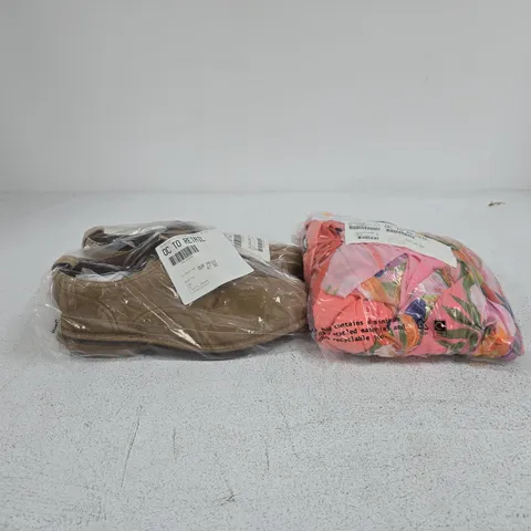 BOX OF APPROXIMATELY 25 ASSORTED CLOTHING ITEMS OF VARIOUS SIZES AND STYLES