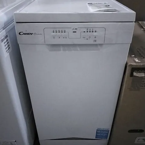 CANDY FREESTANDING SLIMLINE DISHWASHER IN WHITE - CDPH 2L1049W