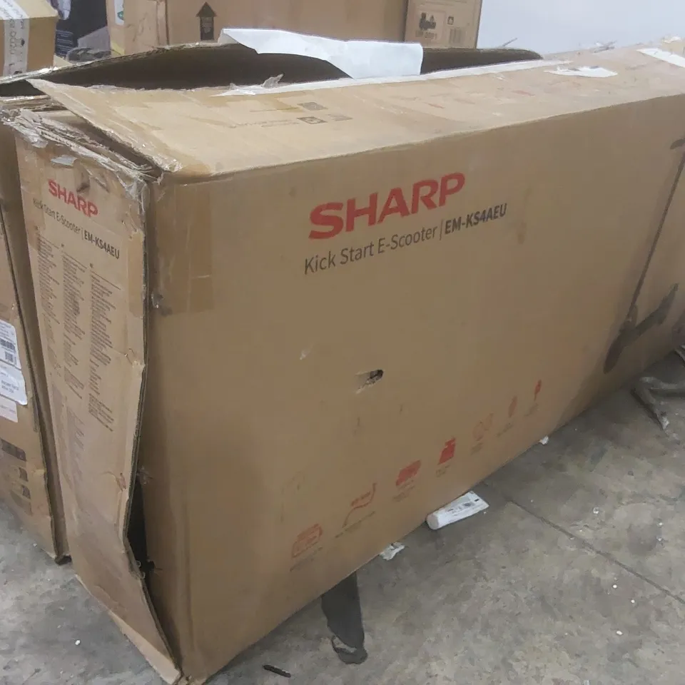 BOXED SHARP EM-KS4AEU ELECTRIC KICK SCOOTER