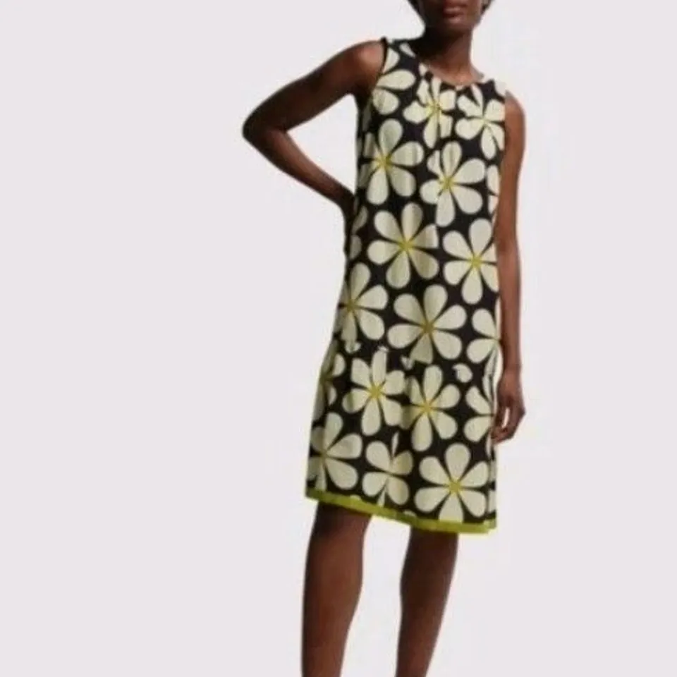 REGATTA ORLA SUMMER DRESS, BLACK DAISY SIZE 12