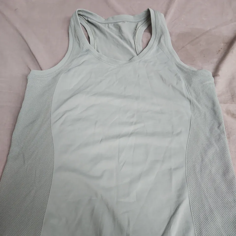 SWEATY BETTY LAST VEST TOP GREEN SIZE M