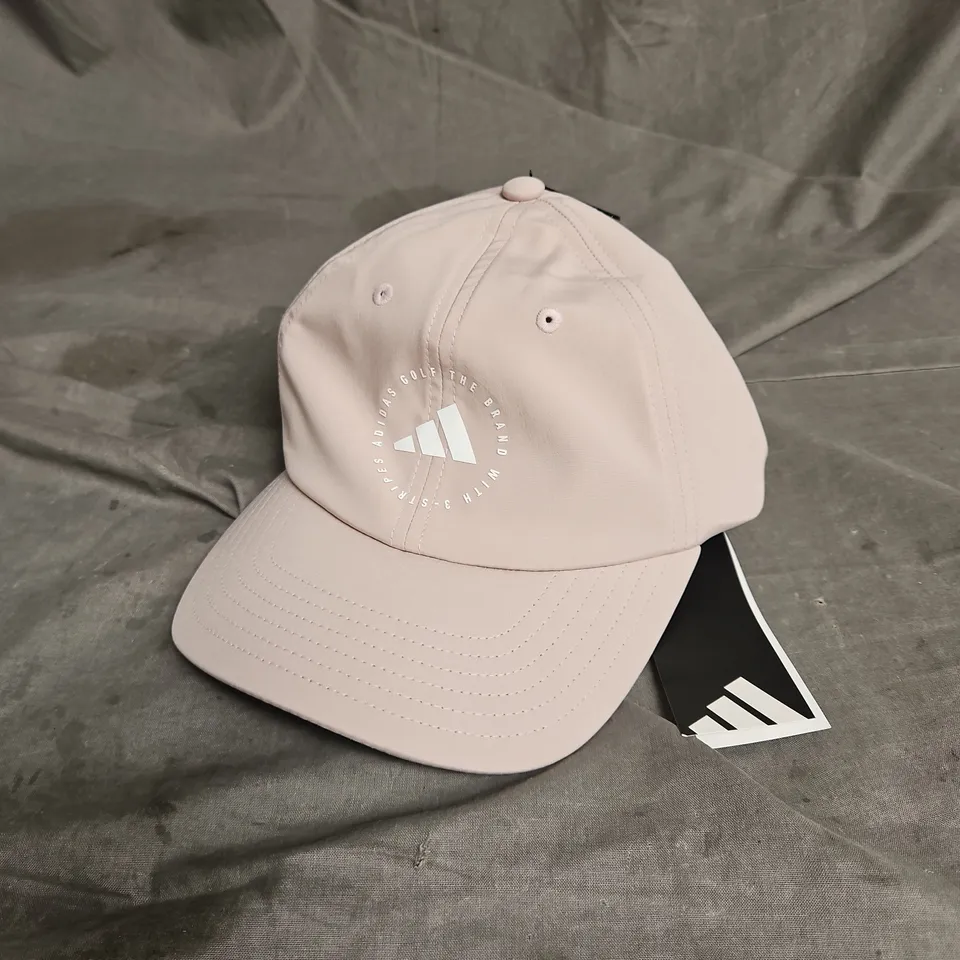 ADIDAS WOMENS CRISS CROSS GOLF HAT IN LIGHT BEIGE ONE SIZE