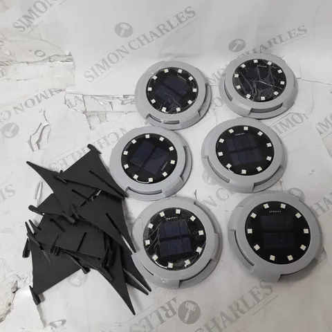 BELL & HOWELL DUAL FUNCTION SET OF 6 10 LED ULTIMATE DISK LIGHTS