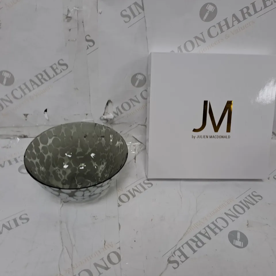 BOXED JULIEN MCDONALD DECORATIVE BOWL 