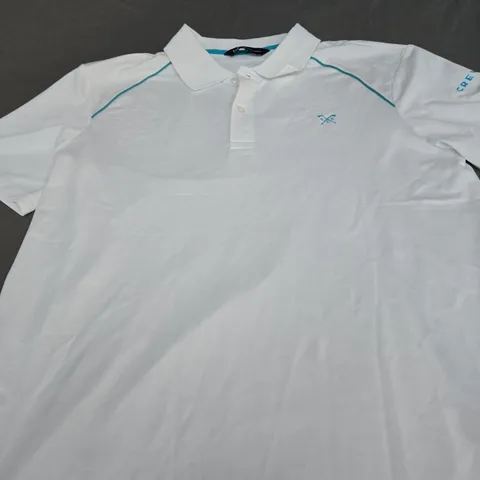 CREW CLOTHING COMPANY GOLF POLO SHIRT SIZE M