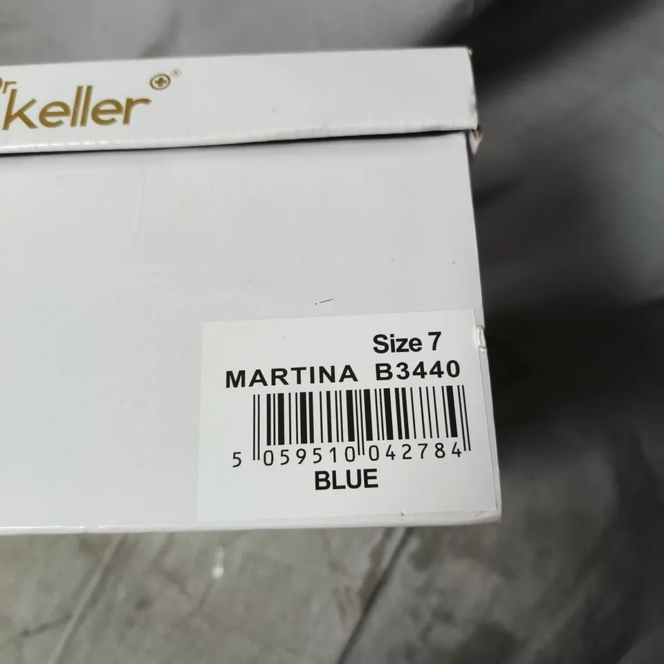 KELLER MARTINA BLUE TRAINERS – UK 7, MODEL B3440