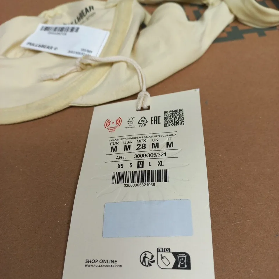 PULL&BEAR BIKINI TOP – WOMEN'S, UK M