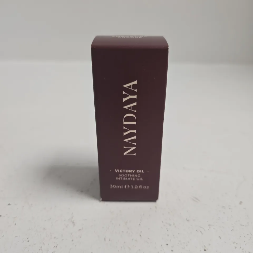 BOXED AND SEALED NAYDAYA ICTORY OIL SOOTHING INTIMATE OIL (30ML)