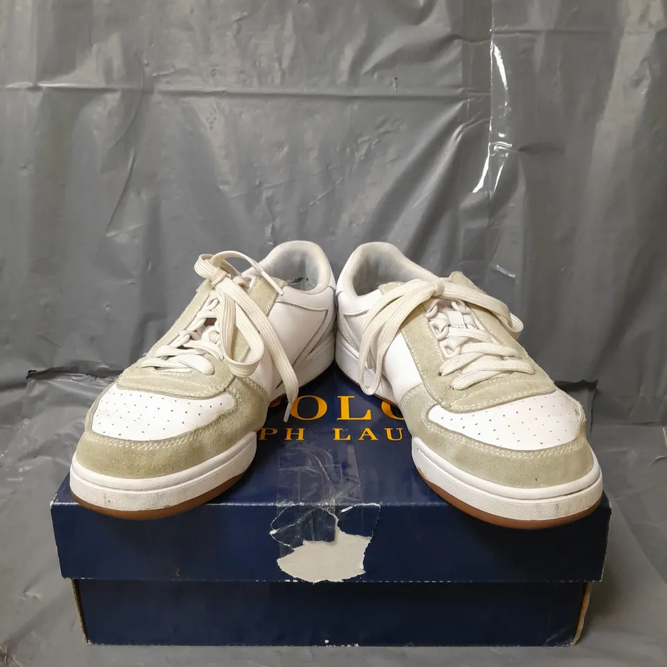 RALPH LAUREN POLO TRAINERS SIZE 6