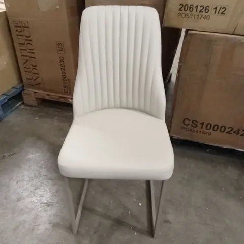 QUALITY DESIGNER PREMIUM FAUX LEATHER DINING CHAIR