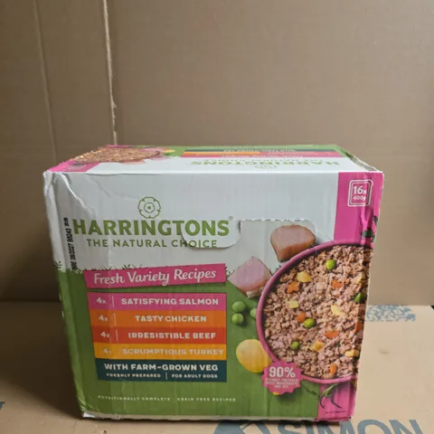 HARRINGTONS FRESH VARIETY RECIPES DOG FOOD – 16 X 400G