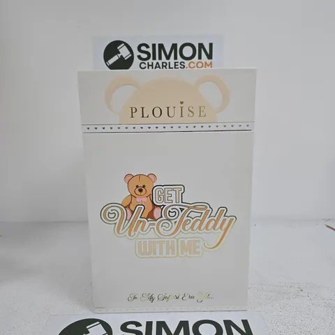 PLOUISE GET UN-TEDDY WITH ME EMPTY MAKE UP STORAGE BOX