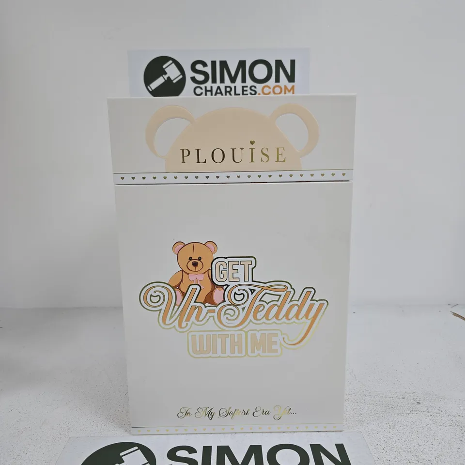 PLOUISE GET UN-TEDDY WITH ME EMPTY MAKE UP STORAGE BOX