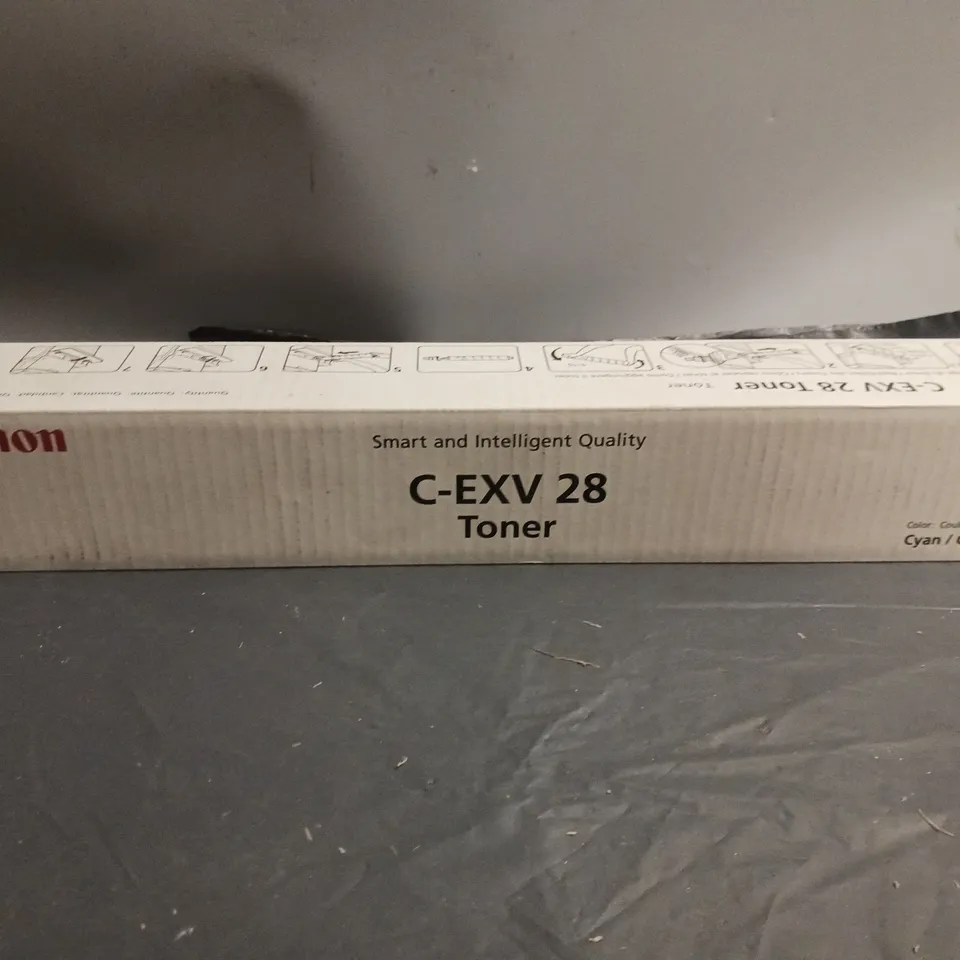 SEALED CANON C-EXV 28 TONER CYAN 