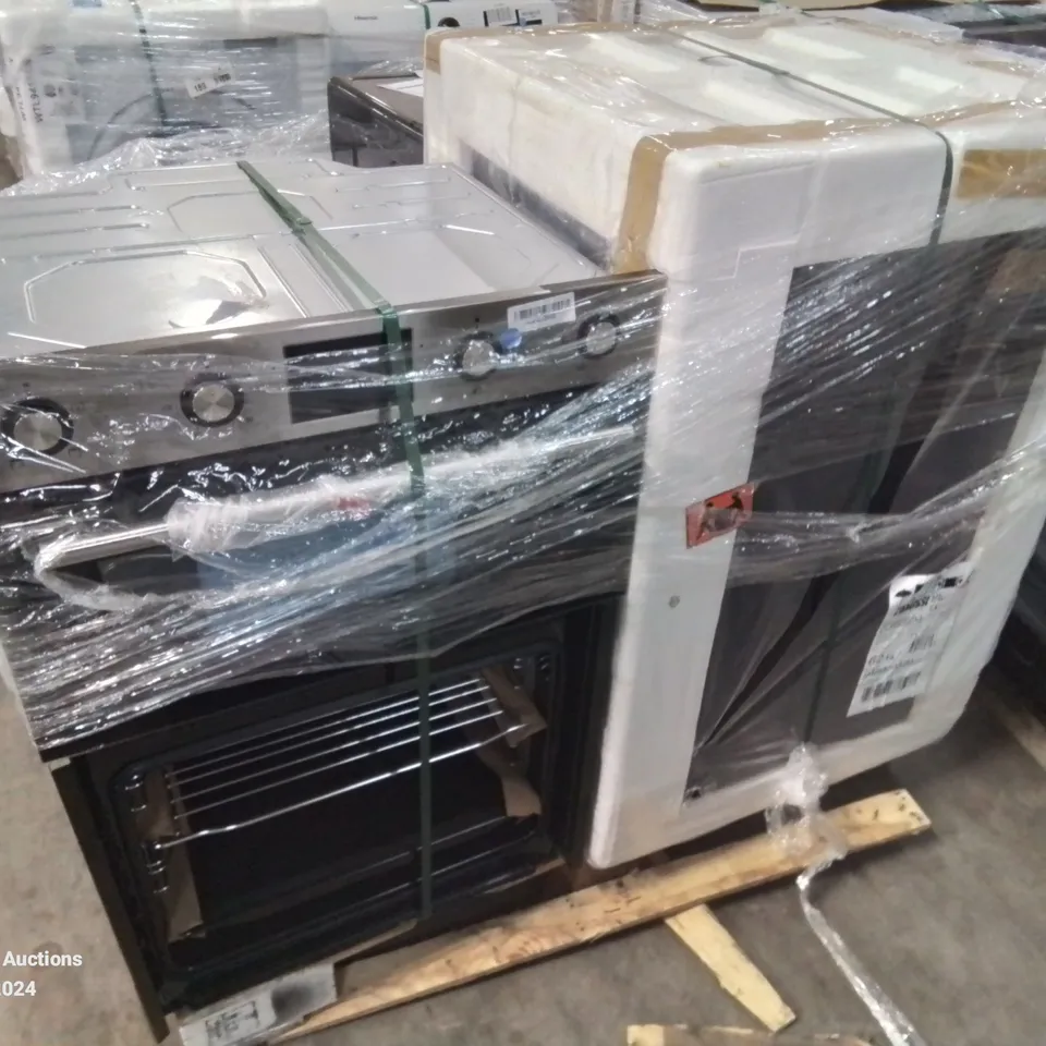 PALLET OF APPROXIMATELY 4 UNPROCESSED RAW RETURN WHITE GOODS TO INCLUDE;