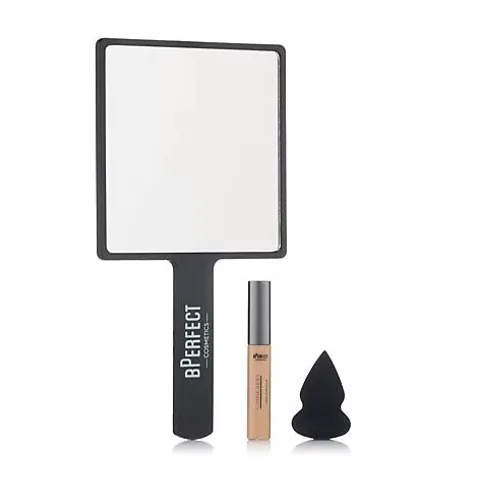 BOXED BPERFECT CHROMA CONCEALER (W1) WITH BEAUTY BLENDER AND MIRROR