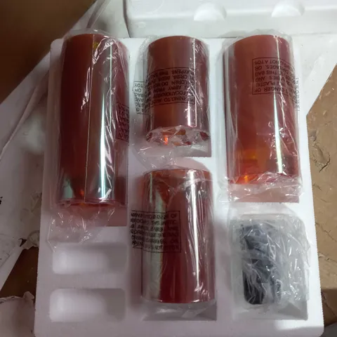 BUNDLEBERRY BY AMANDA HOLDEN SET OF FLAMELESS CANDLES WITH REMOTE