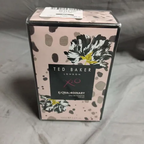 BOXED AND SEALED TED BAKER LONDON X2O EXTRAORDINARY EAU DE TOILETTE FOR HER 100ML