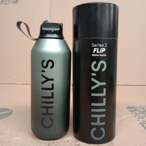 CHILLY'S SERIES 2 FLIP 500ML WATER BOTTLE