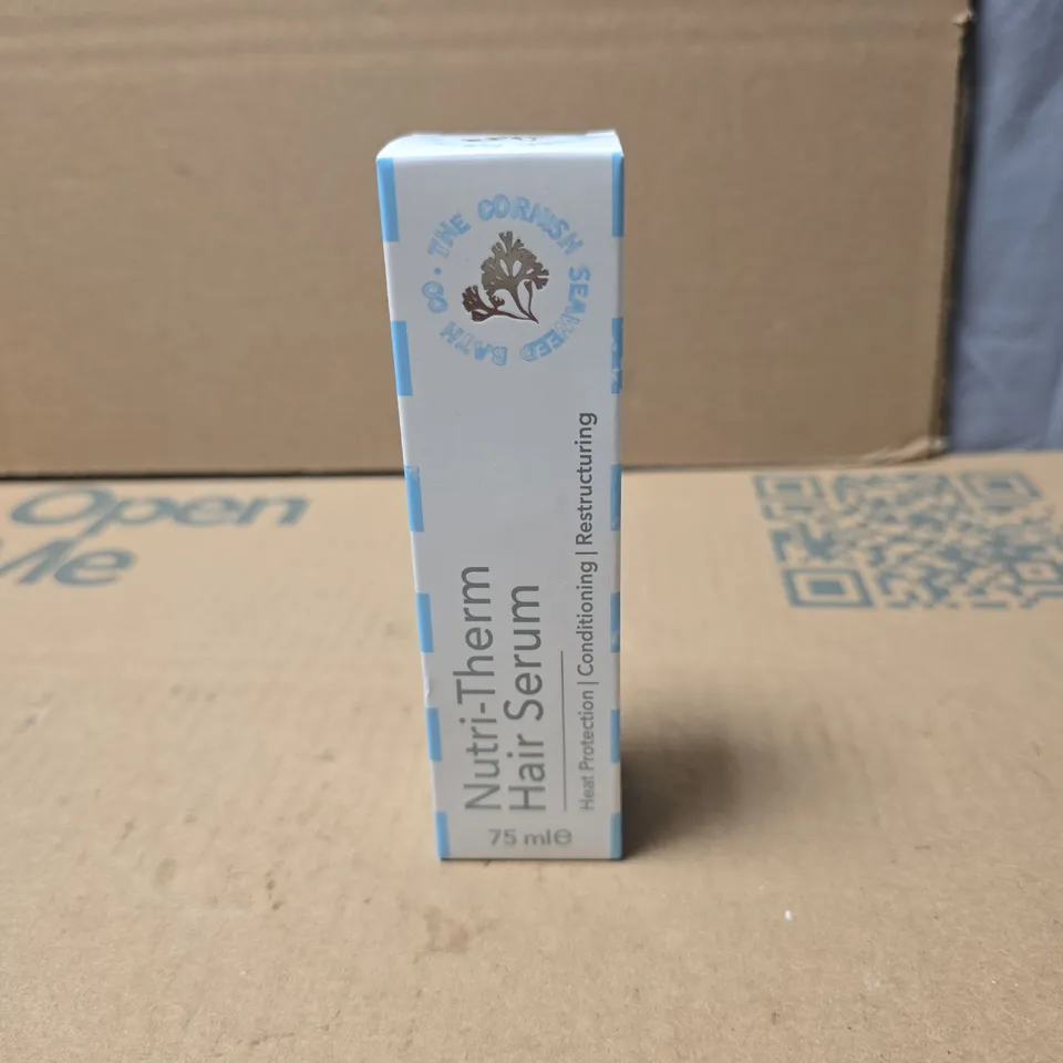 THE CORNISH SEAWEED COMPANY NUTRI-THERM HAIR SERUM 75ML BOXED