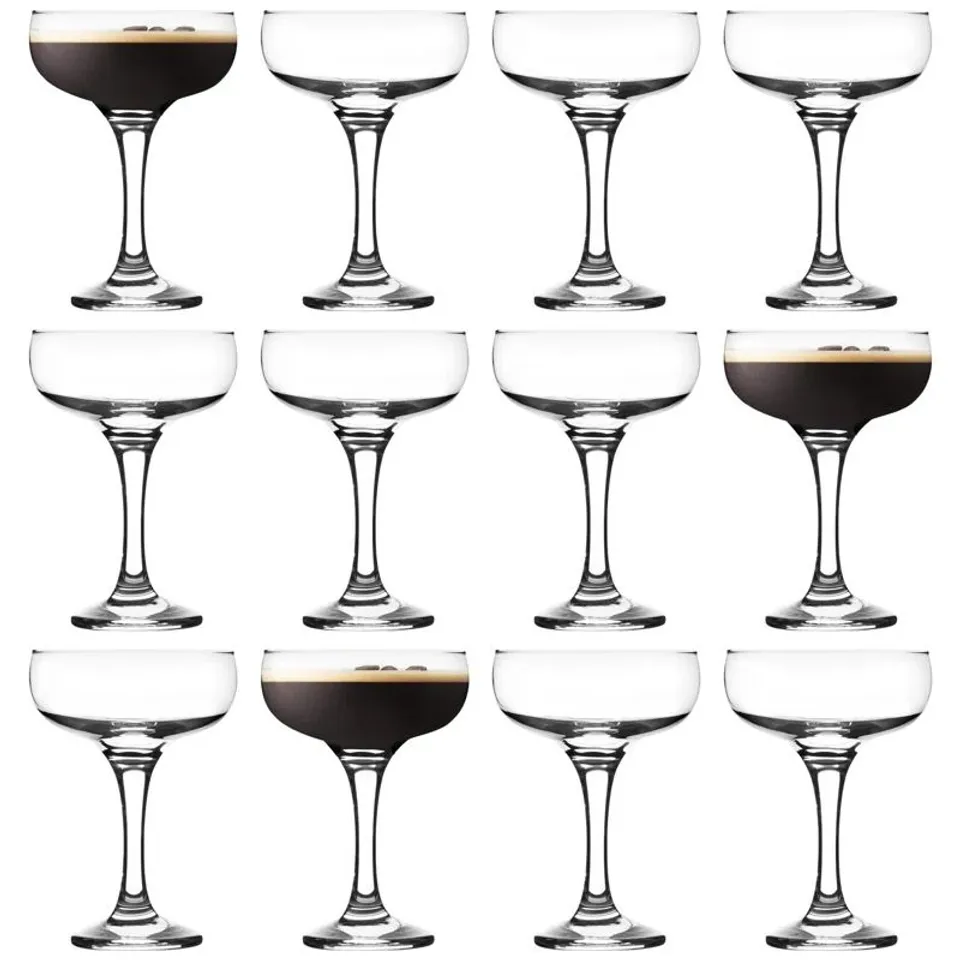 BOXED MISKET ESPRESSO MARTINI GLASSES SET OF 12