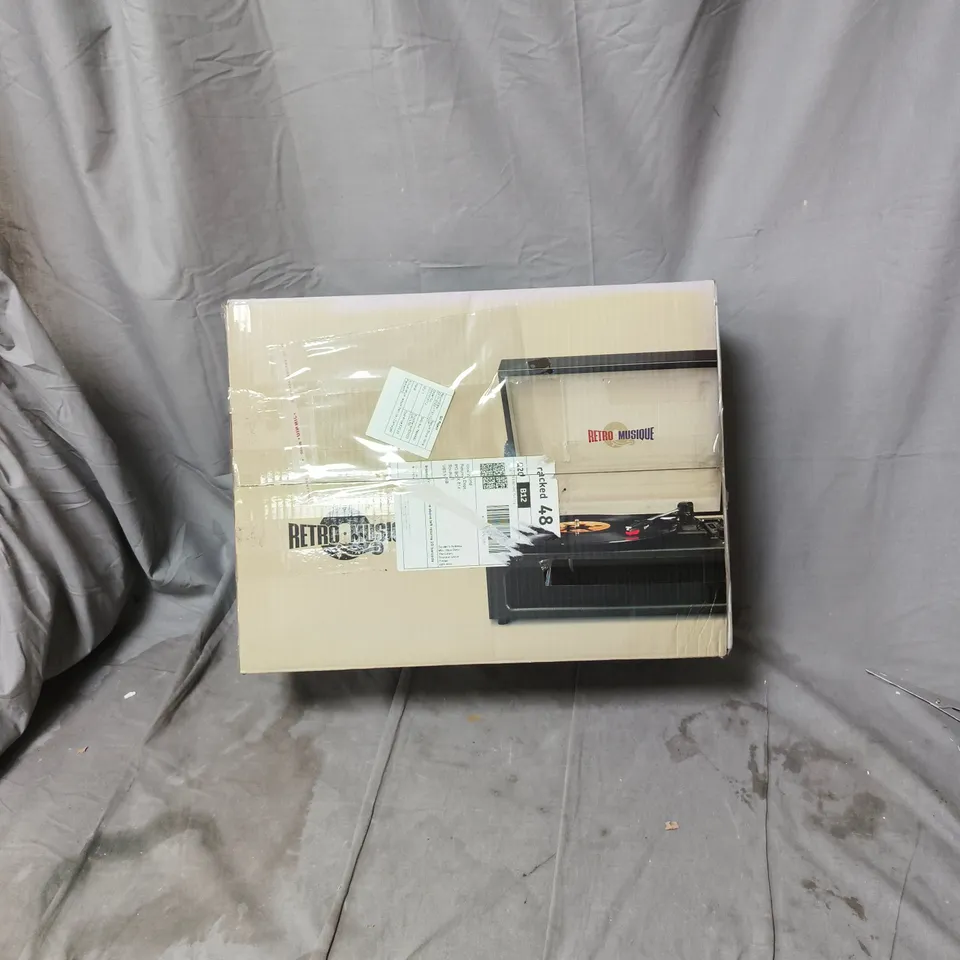 RETRO MUSIQUE TURNTABLE – BOXED