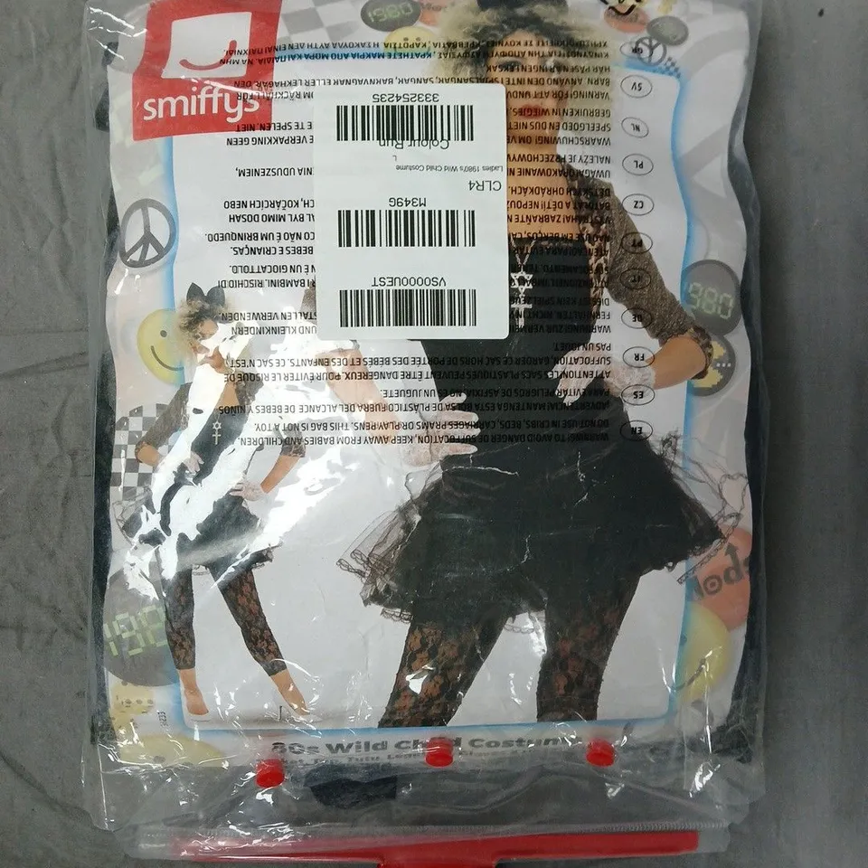 LADIES 1980'S WILD CHILD COSTUME