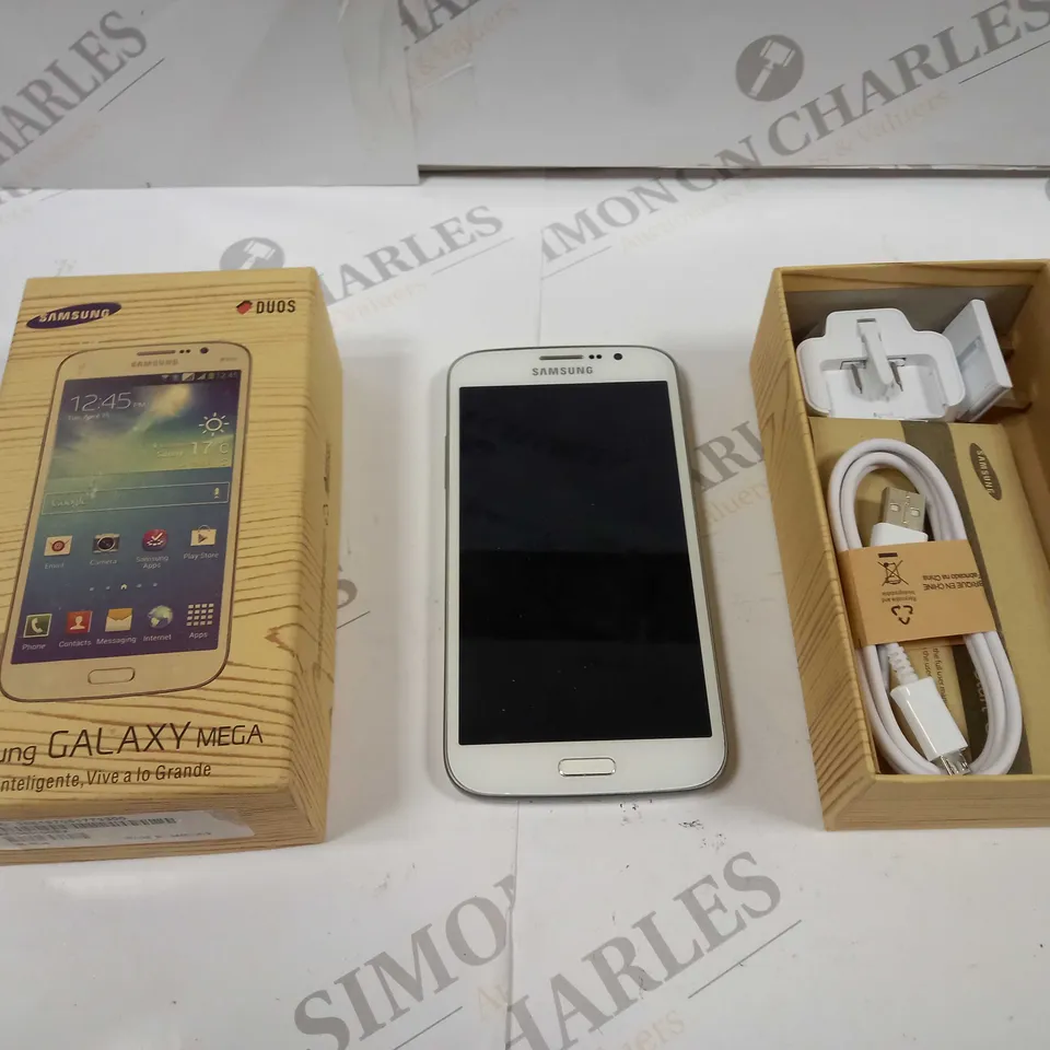 SAMSUNG GALAXY MEGA BOXED WITH ACCESSORIES 